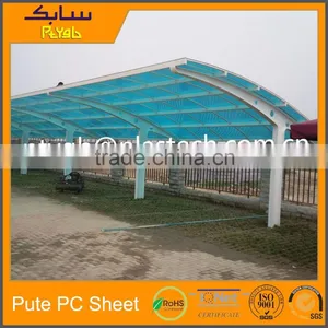 Twin Wall Polycarbonate Sheets Canopy Awning Car Parking Shade Thin Client Price thumbnail-2