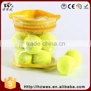 EN71-Certified Availabled Training LEVEL A Signature Jumping Tennis Ball With PVC Bag thumbnail-6