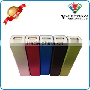 Power Bank 2600mah,portable Power Bank,metal Tube Power Bank Charger thumbnail-2