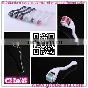GTO 540 Micro Titanium Needles Derma Roller With Different Colors CE,RoHS Certified thumbnail-1