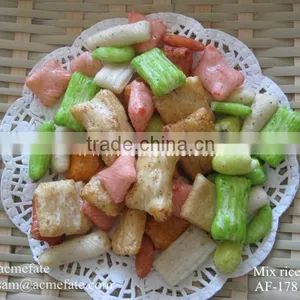 HACCP&ISO Fried Mix Rice Crackers Snacks in China thumbnail-5