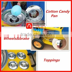 Automatic Artificial Flowers Cotton Candy Floss Machine for Sale thumbnail-3