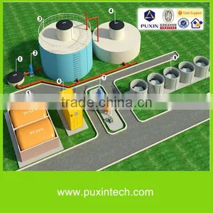 PuXin Medium Size 100m3 Biogas Plants thumbnail-1