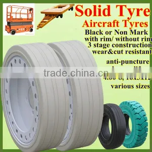 Well-reputed Chinese 4.00x8 Small Solid Rubber Tires and Wheels With Good Price thumbnail-2