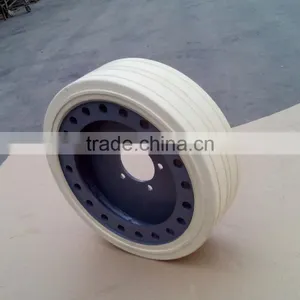 Electric Scissor Lift Use 10 Inch Wheel Tire thumbnail-4
