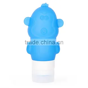 Most Popular Lovely Monkry Squeezable Silicone Travel Bottle thumbnail-2
