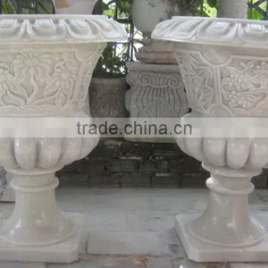 Marble Flower Vase thumbnail-1