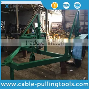 High Quality Multifunction Cable Drum Trailer,Cable Reel Trailer thumbnail-6