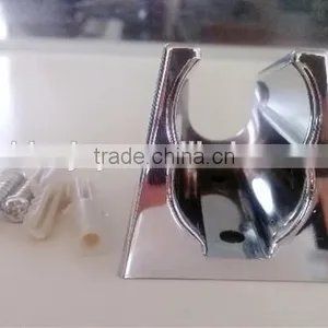 Bathroom Accessory,square Style Wall Holder, Plastic Wall Mount Bracket Holder,shower Holder thumbnail-1