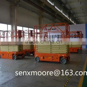 8-14m Good Quality Self-propelled Scissor Aerial Work Platform With LGMG Brand thumbnail-3