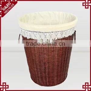 S&D Biggest Size Plastic Rattan Storage Basket Plastic Laundry Baskets thumbnail-1