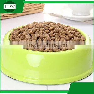 Travel Portable Colorful Plastic Anti Choke Food Dog Cat Slowing Eating Pet Bowl thumbnail-2