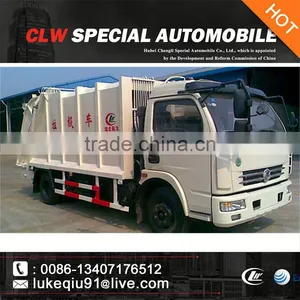 DONGFENG 4*2 Garbage Truck Compactor 4000L to 6000L thumbnail-1