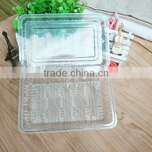 Disposable Transparent Plastic Cake Container/sushi Box thumbnail-2