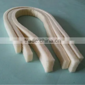 Piano Felt / Flat Damper Felt Strips , White Soft Wool Felt thumbnail-1