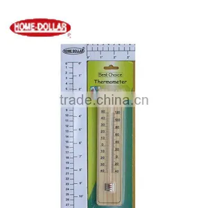 Home Indoor-Outdoor Wooden Thermometer thumbnail-1