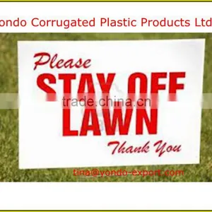 Corrugated Plastic Sign, Correx Sign,corflute Sign, thumbnail-4