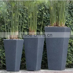 2017 European Style Tall Tapered Square Planter for Sale thumbnail-1