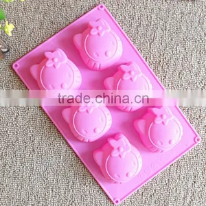 Silicone Kitty Cat Cake Mold thumbnail-5