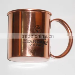 Moscow Mule Mug Wholesale for Bars With Company Engraving Logo thumbnail-1