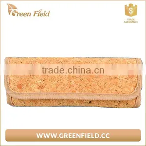 Custom Portugal Cork Pencil Case Soft Cork Pencil Bags thumbnail-2