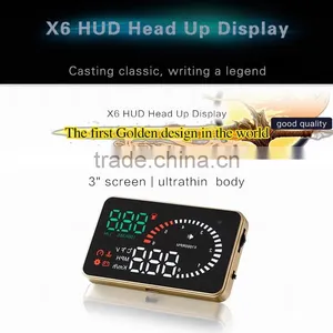 X6 OBD2 Hud Car Head Up Display System thumbnail-1