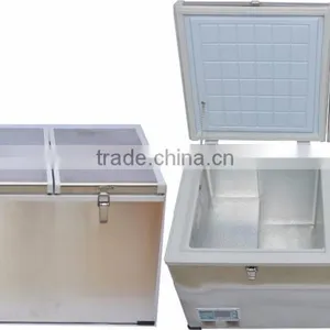 100L Double Cabinet DC Compressor Chest Freezer With Solar Power System thumbnail-2