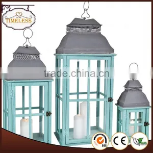 Advanced Germany Machines Factory Directly Fashion Aged Metal Finish / Lantern Candle Holder thumbnail-1