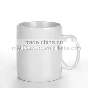 Porcelain Ceramic Heat Press Mugs,stoneware Coffe Mug, Customized Smiling Face Cup thumbnail-1