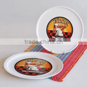 Cheap Sale Ceramic Round Plate With Decal Printing thumbnail-1