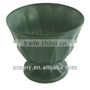 Ikebana Pot Green Plastic thumbnail-1