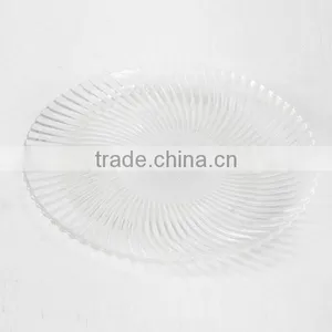 Glass Beaded Charger Plate for Cake Bread thumbnail-2