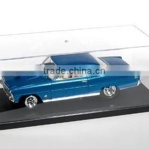 Clear Collectors ShowCase Acrylic Plastic Display Case for 1:18 Scale Diecast Car Models thumbnail-1