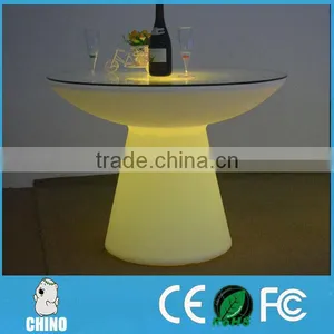 LED Plastic Furniture Coffee Illuminated LED Bar Cube Chair thumbnail-3