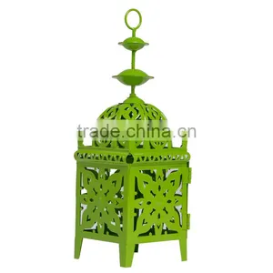 Morocco Style Iron Candlestick Candle Wedding Photography Props Decorations Valentine Decoration Candle Holders thumbnail-5