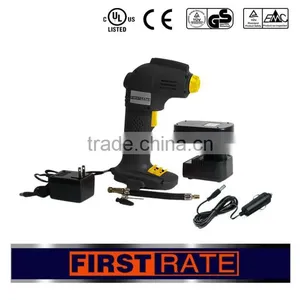 Industrial Portable Rechargable 9.6V 12V 14.4V 18V High Pressure Mini Air Compressor thumbnail-1