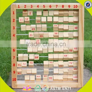 Wholesale Baby Wooden Teacher Abacus Role Play Kids Wooden Teacher Abacus Hot Sale Children Wooden Teacher Abacus W12C006 thumbnail-2
