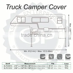 Waterproof 3 Layers Nonwoven Fabric Truck Camper RV Cover thumbnail-2