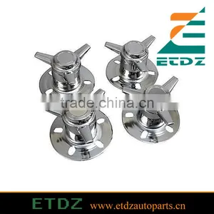 Made of Stainless Steel Chrome Plated Knock-off Wire Wheel Cap thumbnail-1