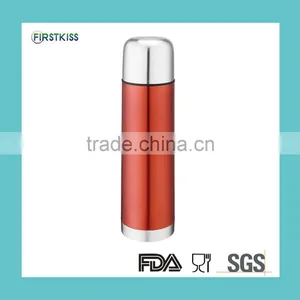 Double Wall Stainless Steel Bullet Type Vacuum Flask thumbnail-1
