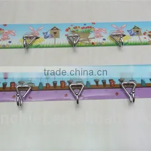 Metal Hanger Wall Hooks - 5 Hooks thumbnail-1