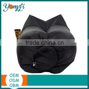 Wholesale Outdoor Camping Hiking Bed Portable Inflatable Nylon Lounger Adult Bear Air Sleeping Bag thumbnail-2