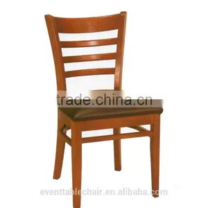 Cheap Prime Quality Used Restaurant Wooden Dining Table and Chairs thumbnail-3