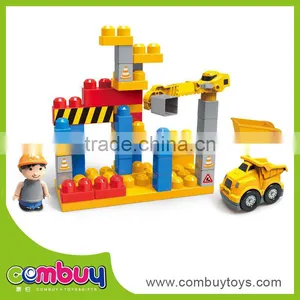 Funny Cartoon Toy Game Plastic Building Educational Blocks thumbnail-1