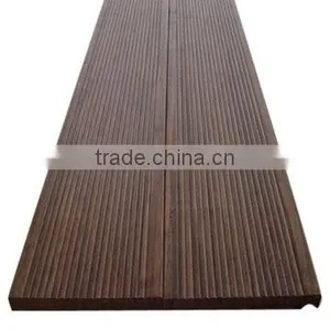 20MM Thickness Outdoor Strand Woven Bamboo Decking With High Density in Dark Chocolate Color -KE-OS0823 thumbnail-3