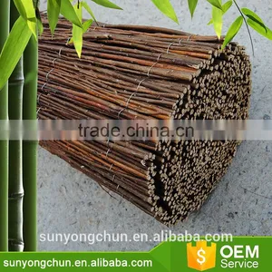 Original Manufacture of Willow Mat Screening Garden Re- Furnishment thumbnail-1