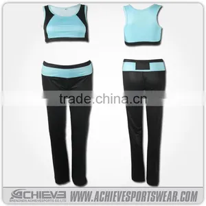 Wholesale Women's Yoga Apparel, Bamboo Spandex Yoga Pants thumbnail-6