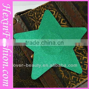 Woman Green Sexy Star Nipple Cover thumbnail-1