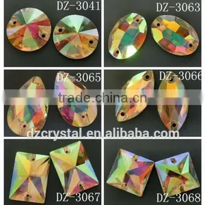 Crystal Button for Sofa Shoe Upholstery Decorative Glass Crystal Button thumbnail-5