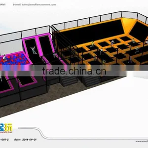 Innovative Indoor Gymnastics Trampoline Park thumbnail-1